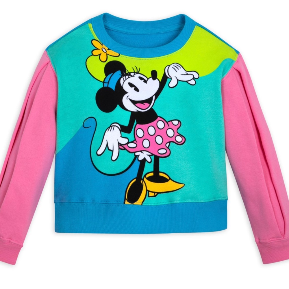 Disney Store Mickey & Co Minnie Mouse Crewneck Size 11-12